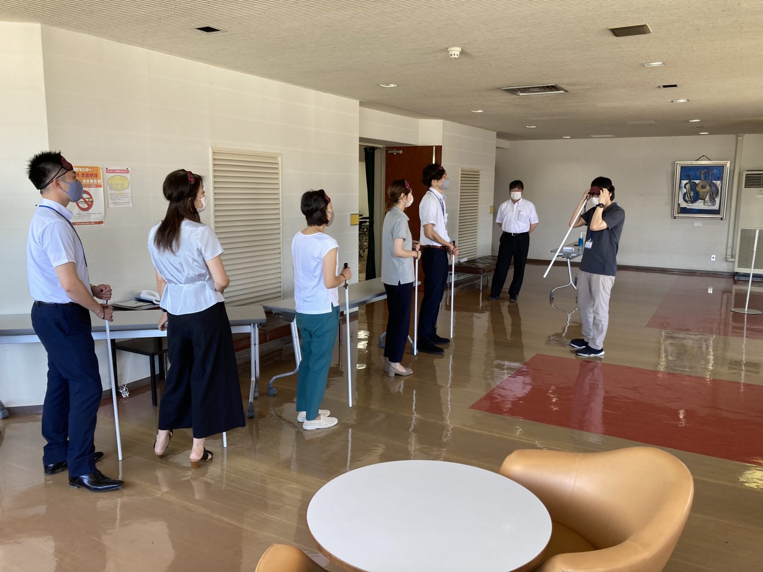 福祉体験学習会を開催しました 社会福祉法人 盛岡市社会福祉協議会